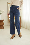 Jean wide leg Azul