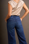 Jean wide leg Azul