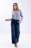 Jean wide leg Azul