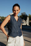 Chaleco Denim Carolina