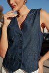 Chaleco Denim Carolina