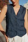 Chaleco Denim Carolina