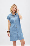 Vestido Denim Blonda