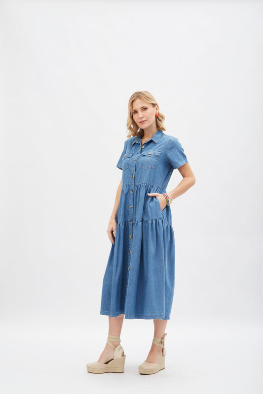 Vestido Denim Tiempos