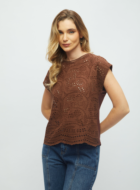 Blusa Zarella Broderie