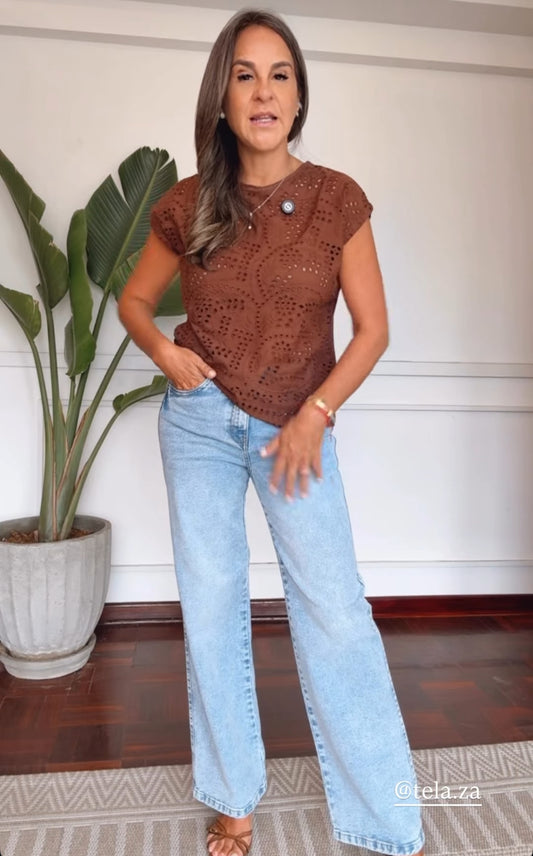 Blusa Zarella Broderie