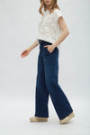 Jean wide leg Azul