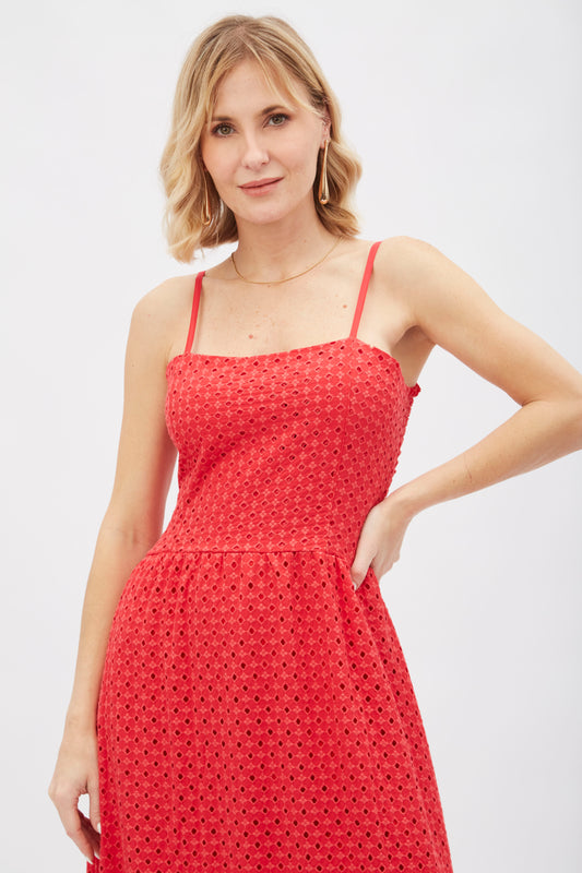 Vestido Brodery Mamá