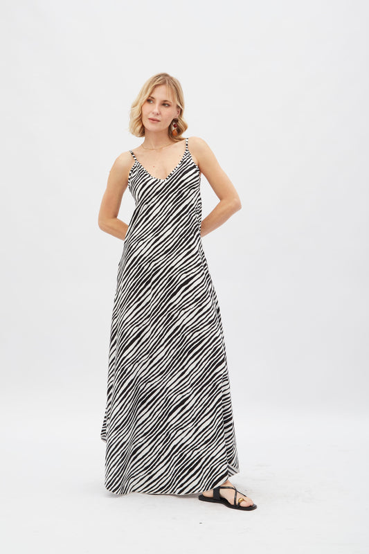 Vestido Sofía Cebra