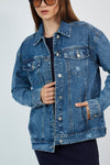 Casaca Denim Rasgados