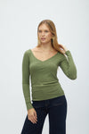 Polo Cuello V Skinny