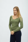 Polo Cuello V Skinny