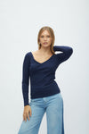 Polo Cuello V Skinny