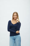 Polo Cuello V Skinny