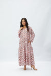 Vestido Otoño Rosado