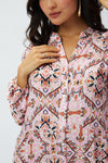 Vestido Otoño Rosado