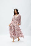 Vestido Otoño Rosado