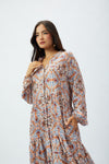 Vestido Otoño Ocre