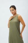 Vestido Lino Largo