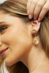 Aretes Doble Flor