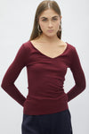 Polo Cuello V Skinny
