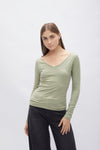 Polo Cuello V Skinny