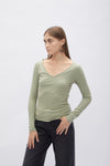 Polo Cuello V Skinny