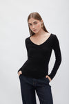Polo Cuello V Skinny